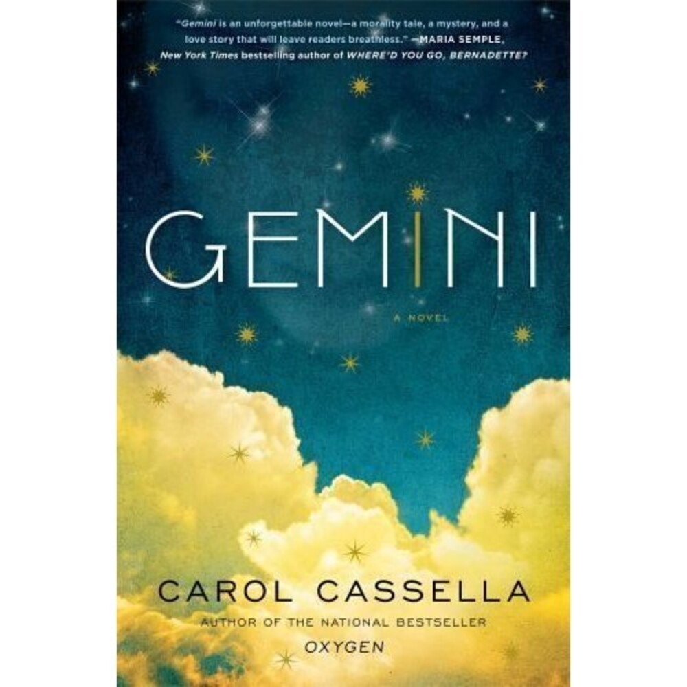 Gemini by Carol Cassella (2014, Hardcover)